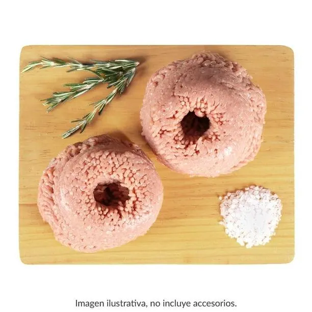 Molida de cerdo por kg peso aprox por charola 500 g