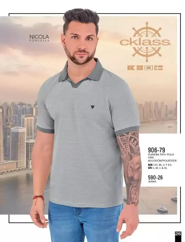 Catálogo de Catálogo Cklass Ropa Caballero Primavera Verano 2025 8 de enero al 30 de junio 2025 - Pagina 24