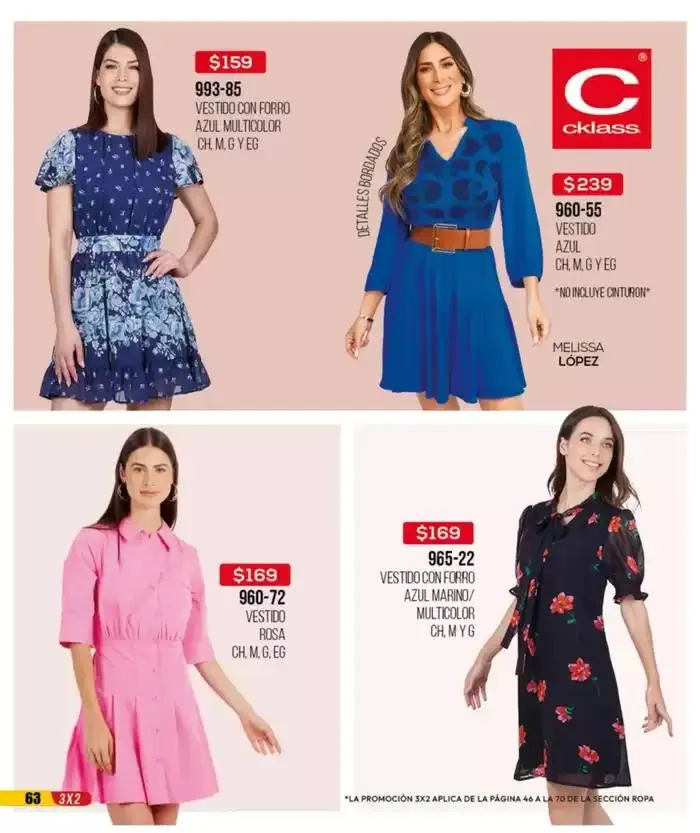 Catálogo de Catálogo Cklass Liquidación Ropa 2025 México 31 de marzo al 31 de agosto 2025 - Pagina 64