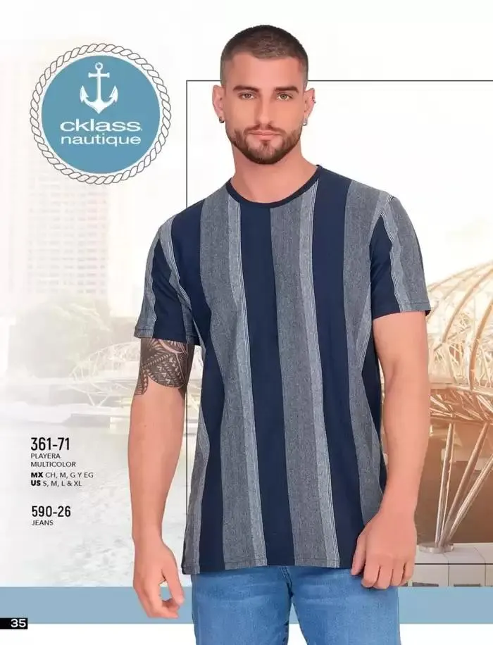 Catálogo de Catálogo Cklass Ropa Caballero Primavera Verano 2025 8 de enero al 30 de junio 2025 - Pagina 36