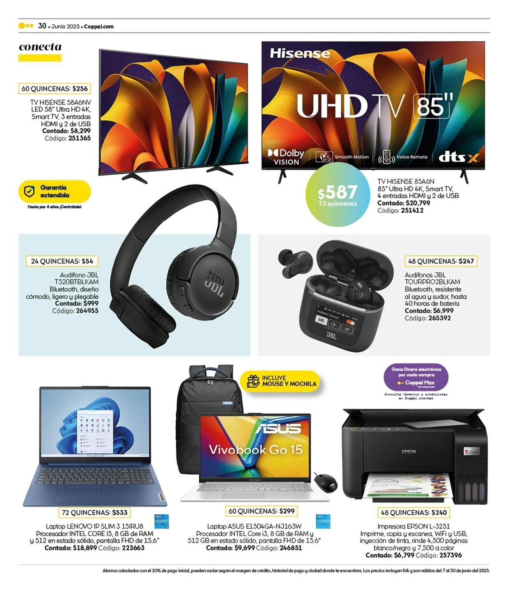 Catálogo de Catálogo Coppel 9 de junio al 30 de junio 2025 - Pagina 30