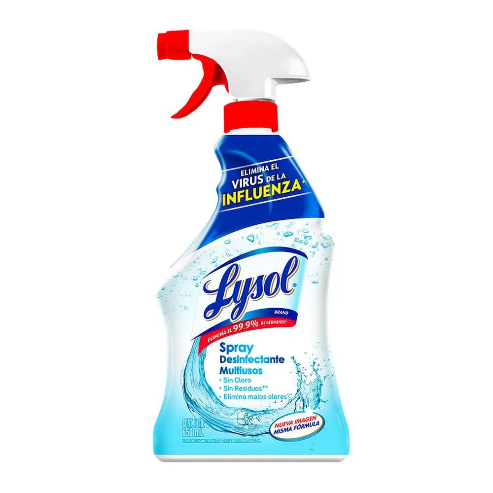 Lysol® Desinfectante Multiusos en Spray 650 ml