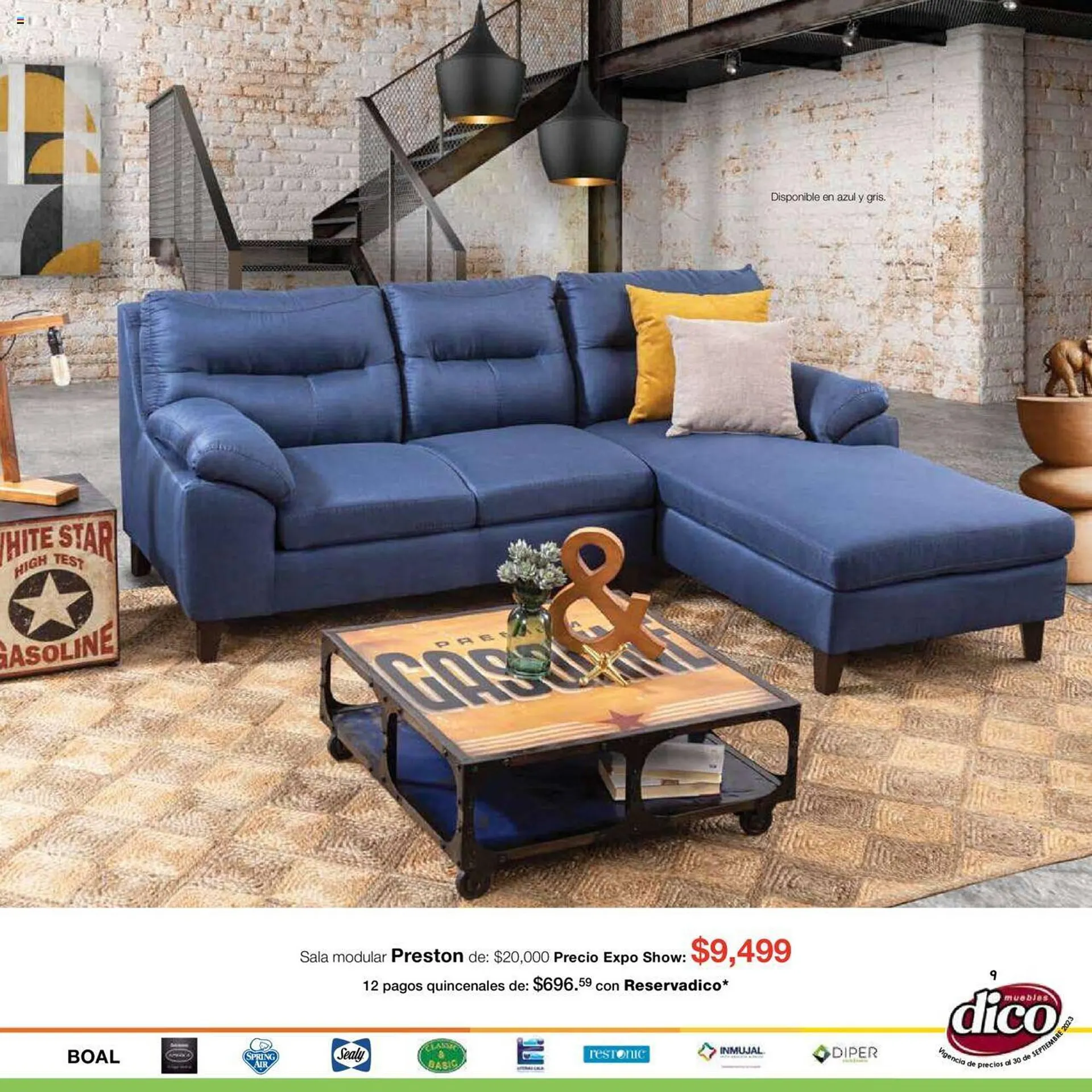 Catálogo de Catálogo Muebles Dico 7 de septiembre al 30 de septiembre 2023 - Pagina 9