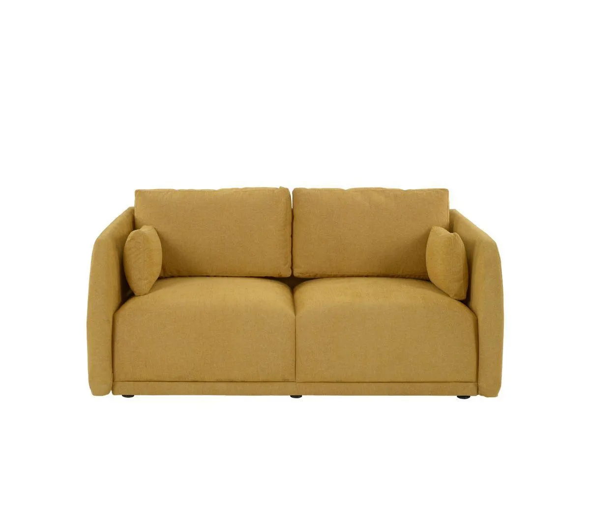 Sofá 2 cuerpos Mendiola - Mostaza