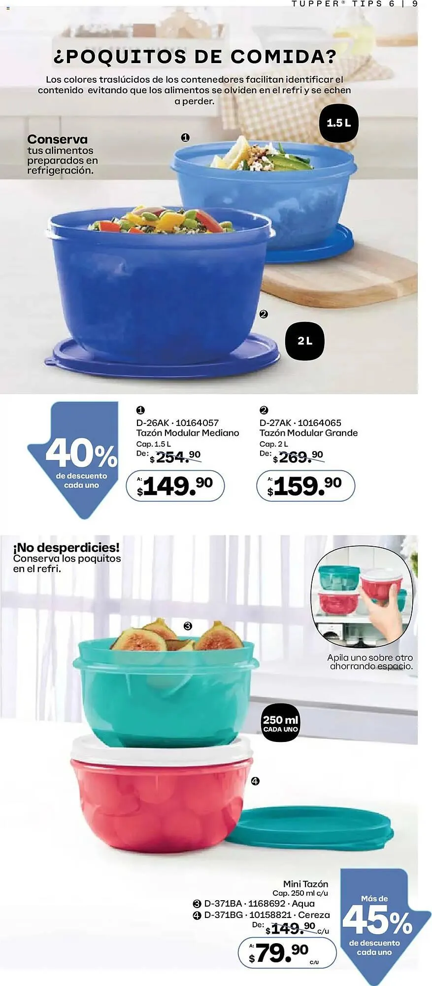Catálogo de Catálogo Tupperware 19 de mayo al 16 de junio 2025 - Pagina 9