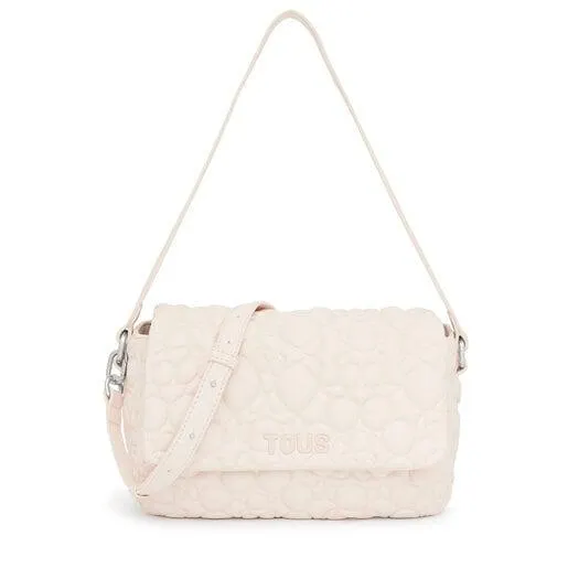 Bandolera mediana beige TOUS Bold