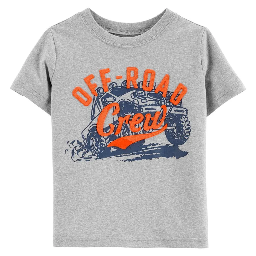 Playera Oshkosh gris para niño