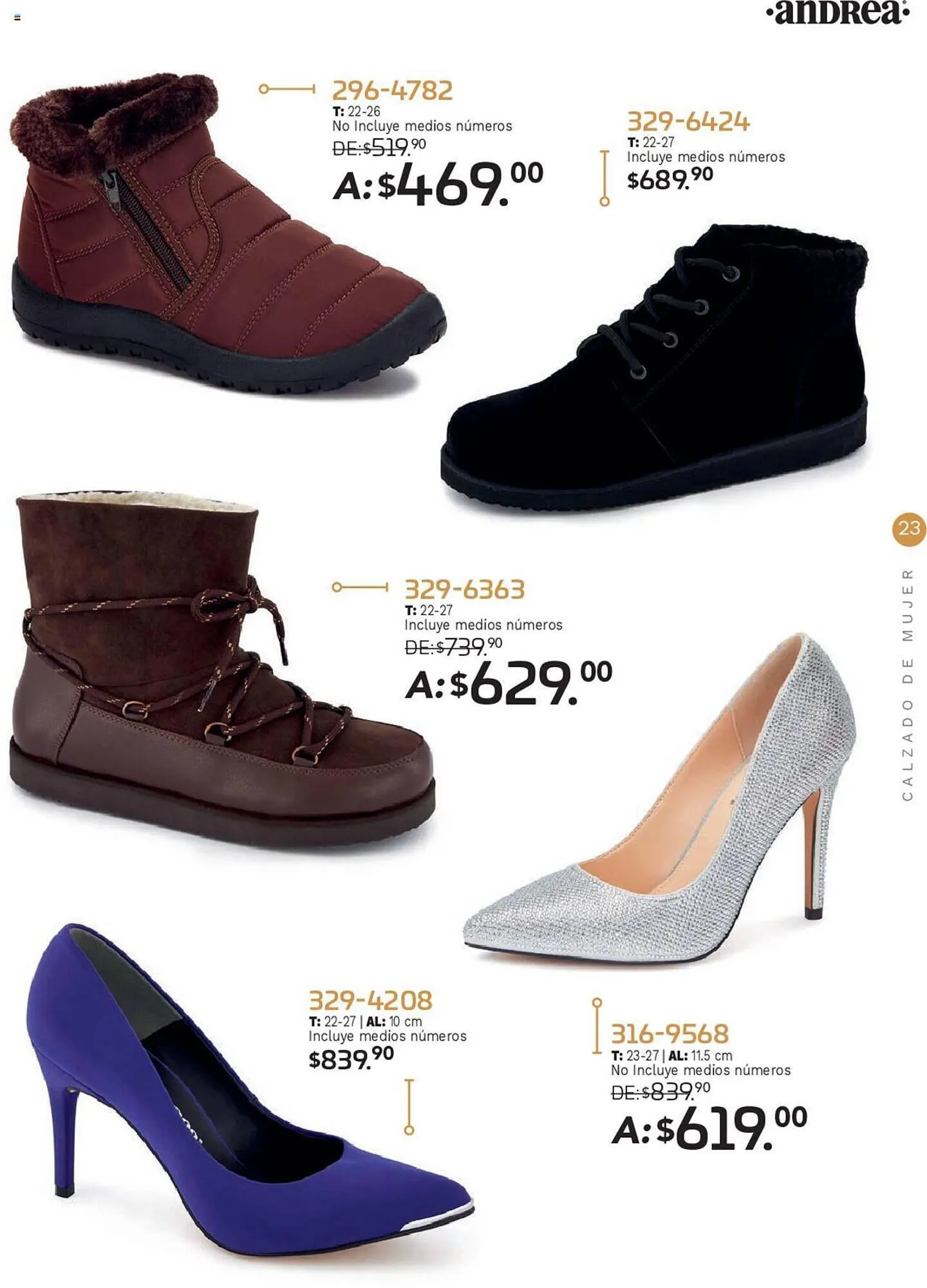 Catálogo de Catálogo Andrea 10 de diciembre al 30 de marzo 2024 - Pagina 23
