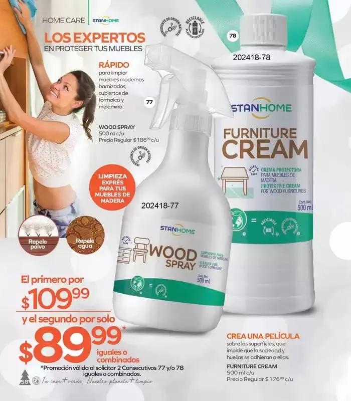 Catálogo de Stanhome - C18 26 de noviembre al 12 de diciembre 2024 - Pagina 62