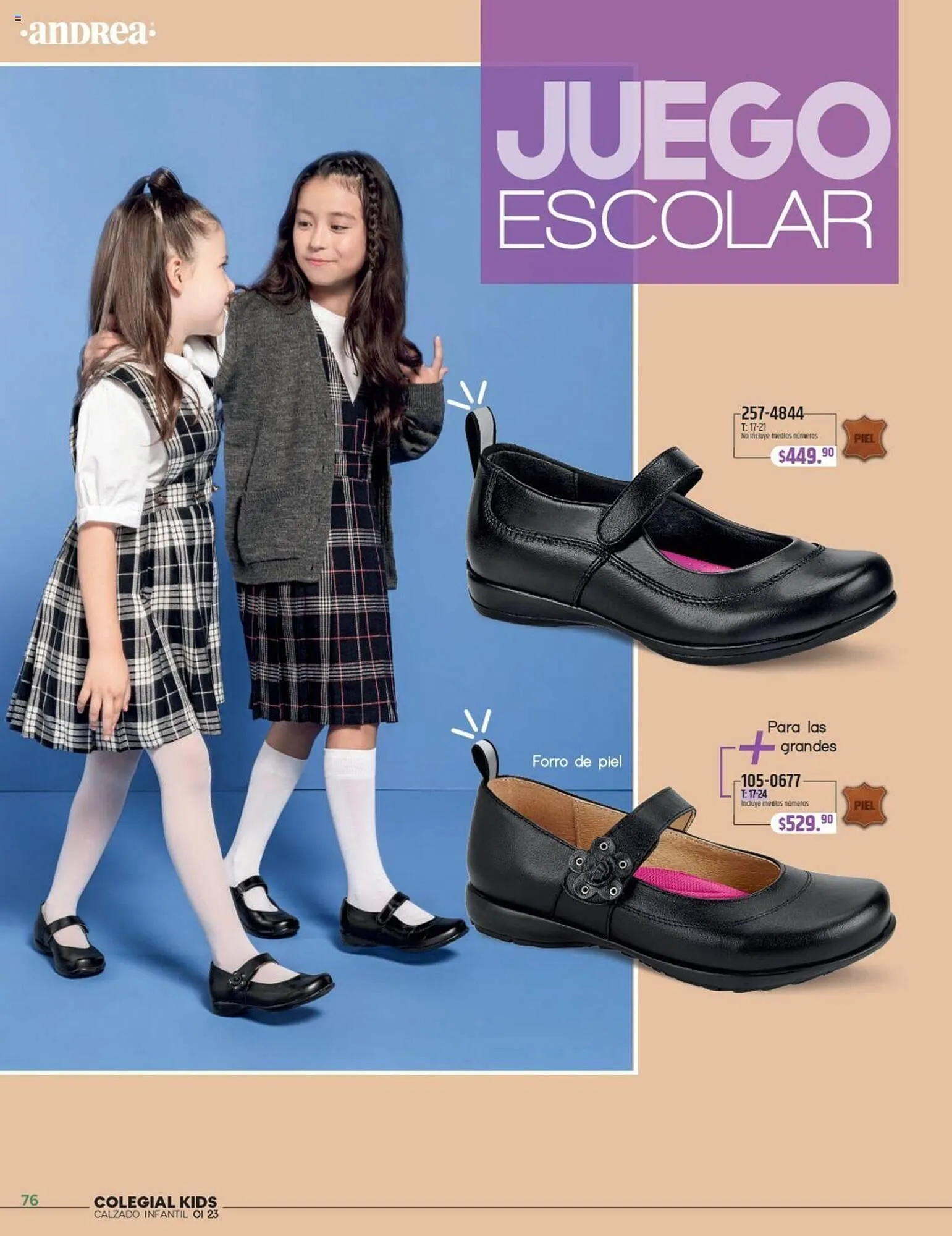 Catálogo de Catálogo Andrea 27 de agosto al 27 de enero 2024 - Pagina 76