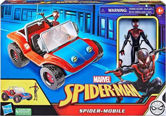 Hasbro Spider-man Vehículo y Miles Morales F5620