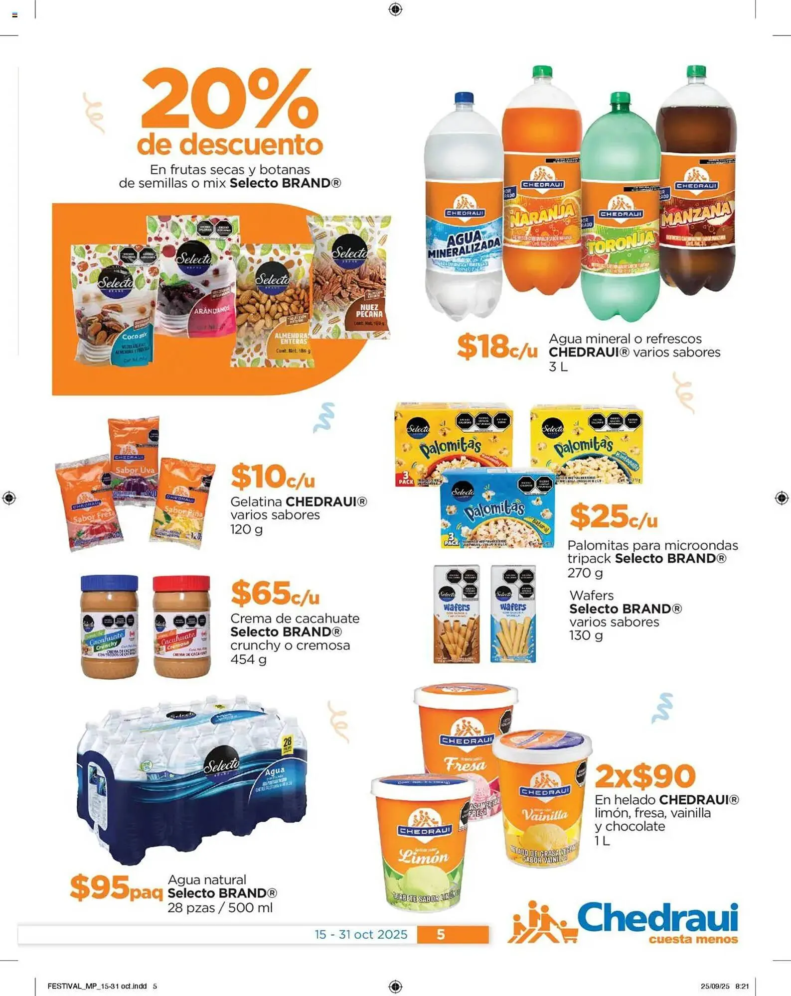 Catálogo de Folleto Chedraui 15 de octubre al 1 de noviembre 2025 - Pagina 5