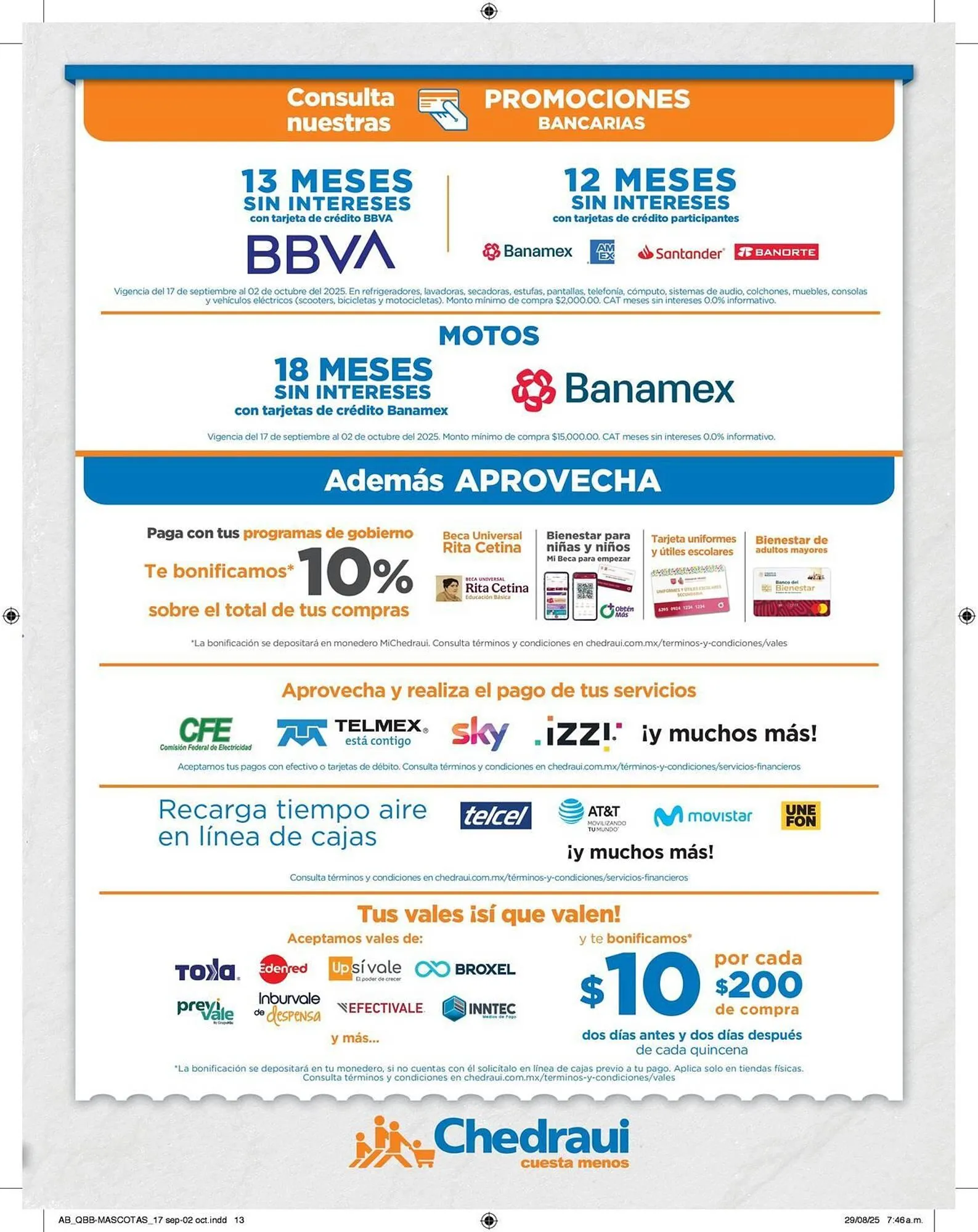 Catálogo de Folleto Chedraui 18 de septiembre al 2 de octubre 2025 - Pagina 13