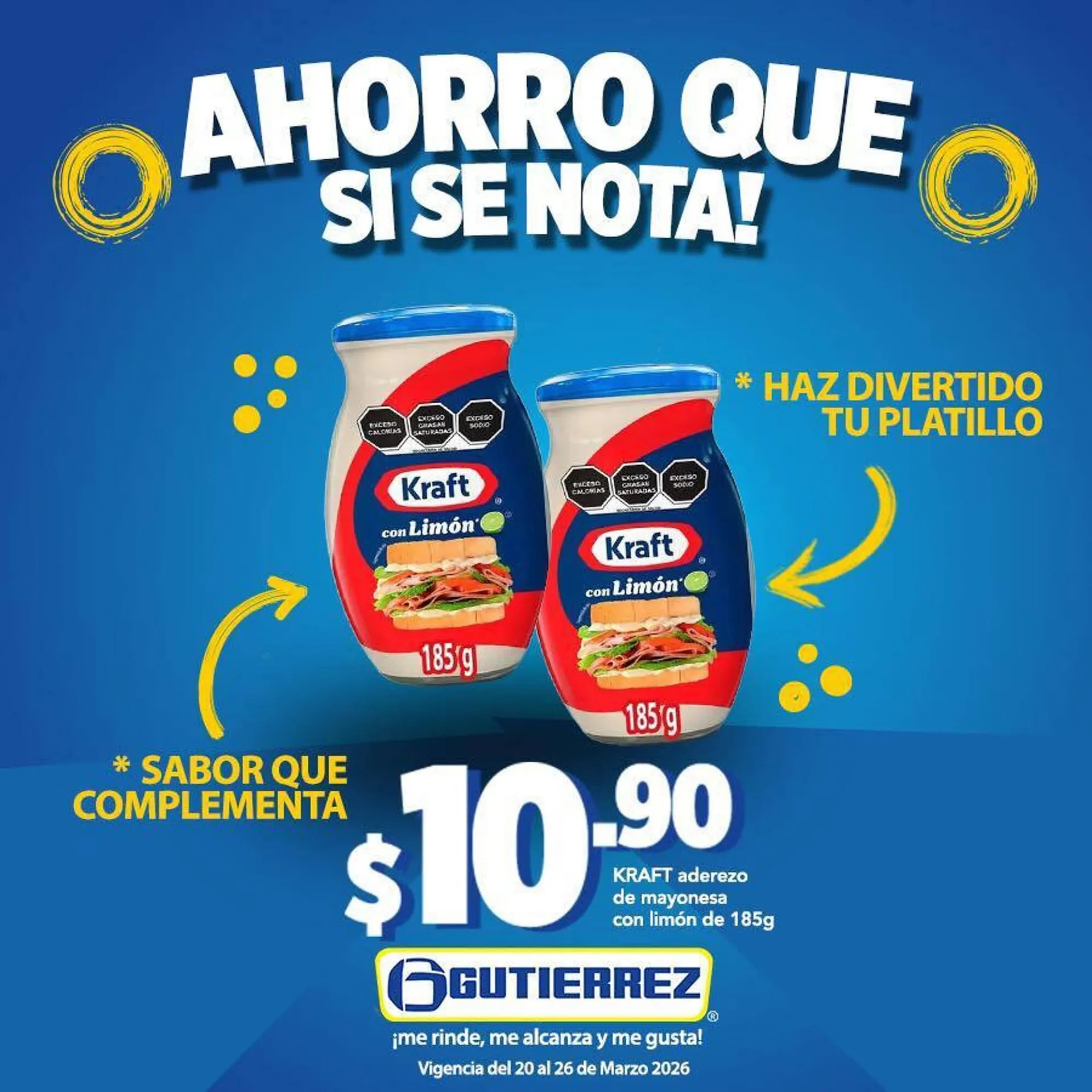 Catálogo de Folleto Super Gutiérrez 21 de marzo al 26 de marzo 2026 - Pagina 2