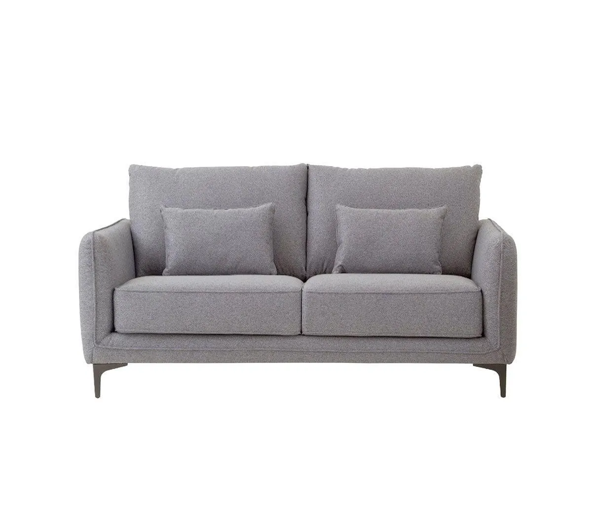 Sofá 2 cuerpos Frida - Gris oscuro