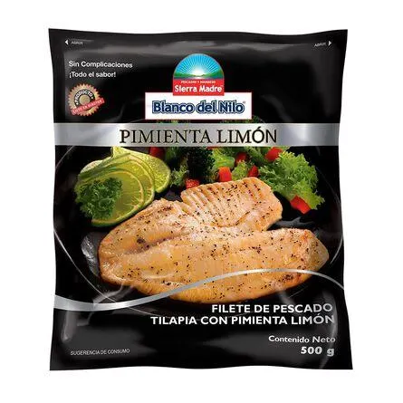 Filete Blanco del Nilo Pimienta Limón Sierra Madre 500 g