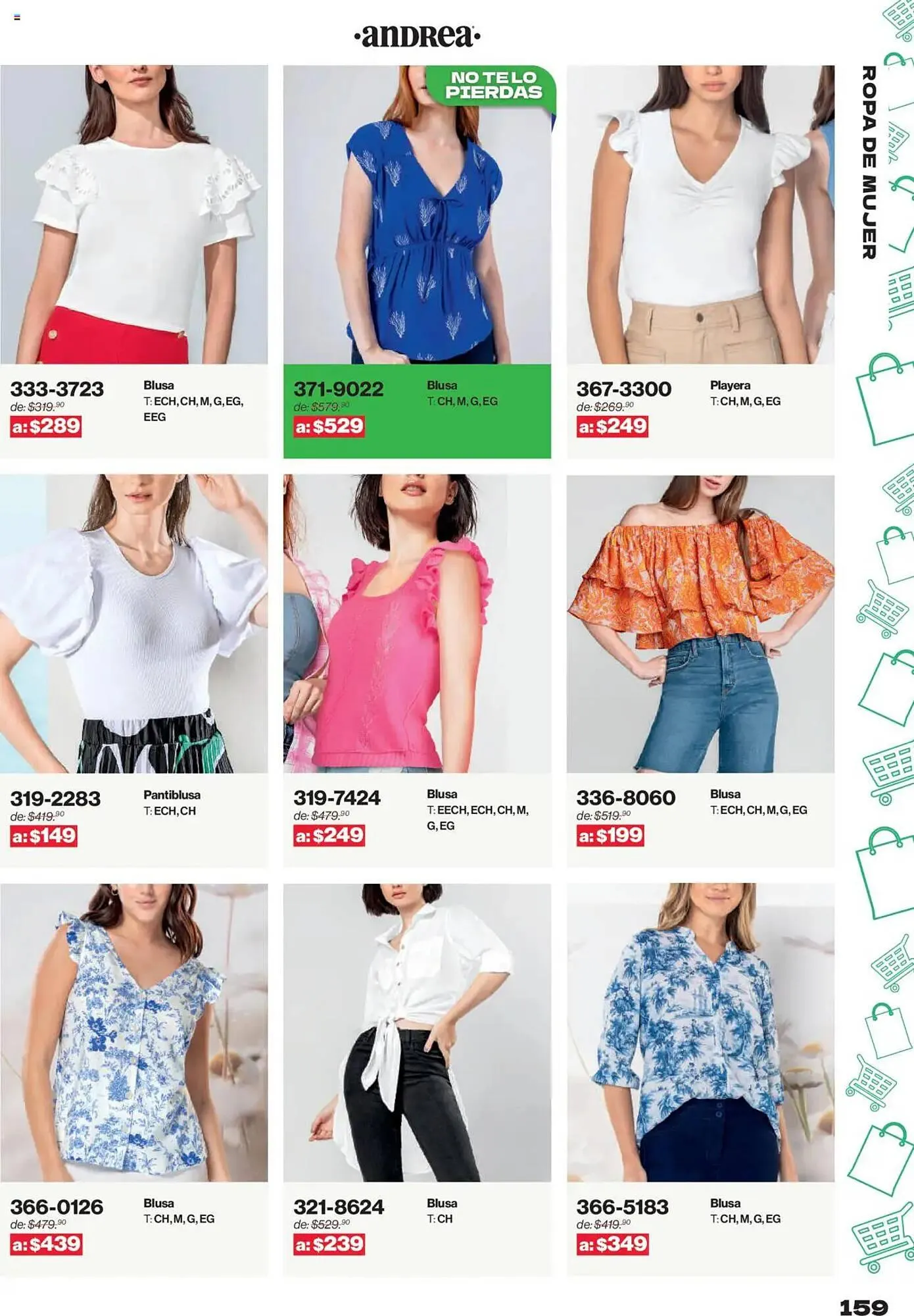Catálogo de Catálogo Andrea 10 de agosto al 2 de noviembre 2025 - Pagina 159