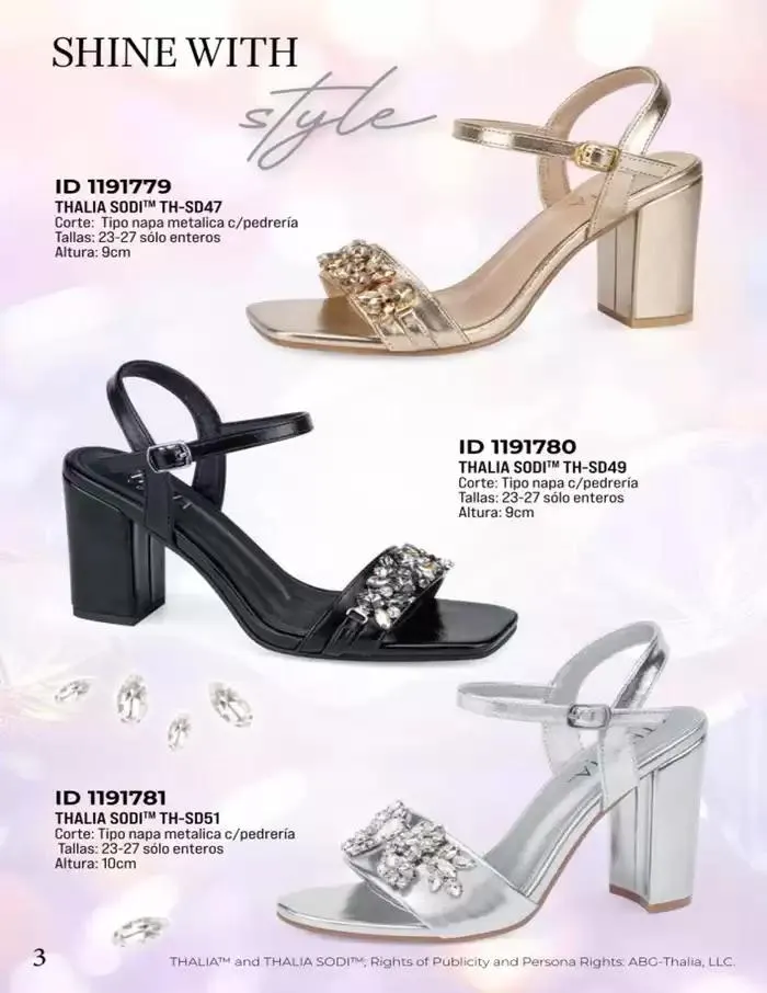 Catálogo de SANDALIAS PIEDRAS | ACO | 2025 | 1E 20 de marzo al 31 de agosto 2025 - Pagina 2