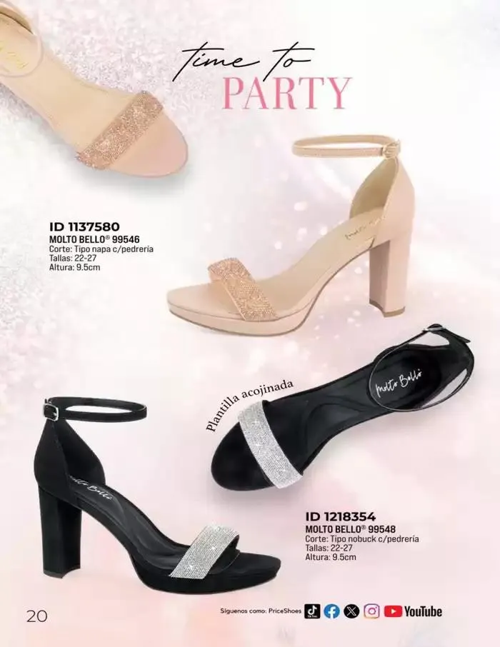 Catálogo de SANDALIAS | FIESTA Y VESTIR | 2025 | 1E 11 de marzo al 31 de agosto 2025 - Pagina 20