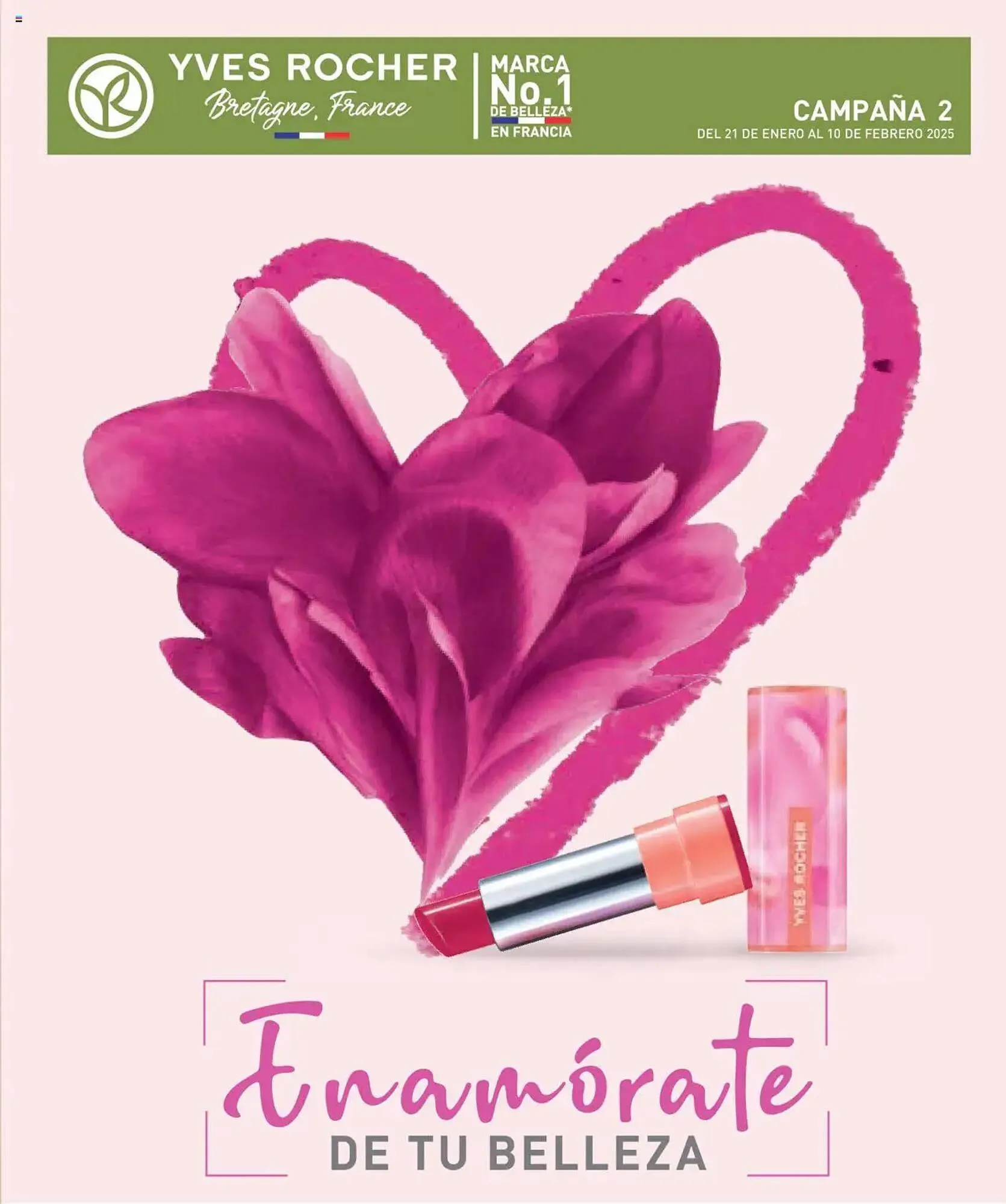 Catálogo de Catálogo Yves Rocher 21 de enero al 10 de febrero 2025 - Pagina 1