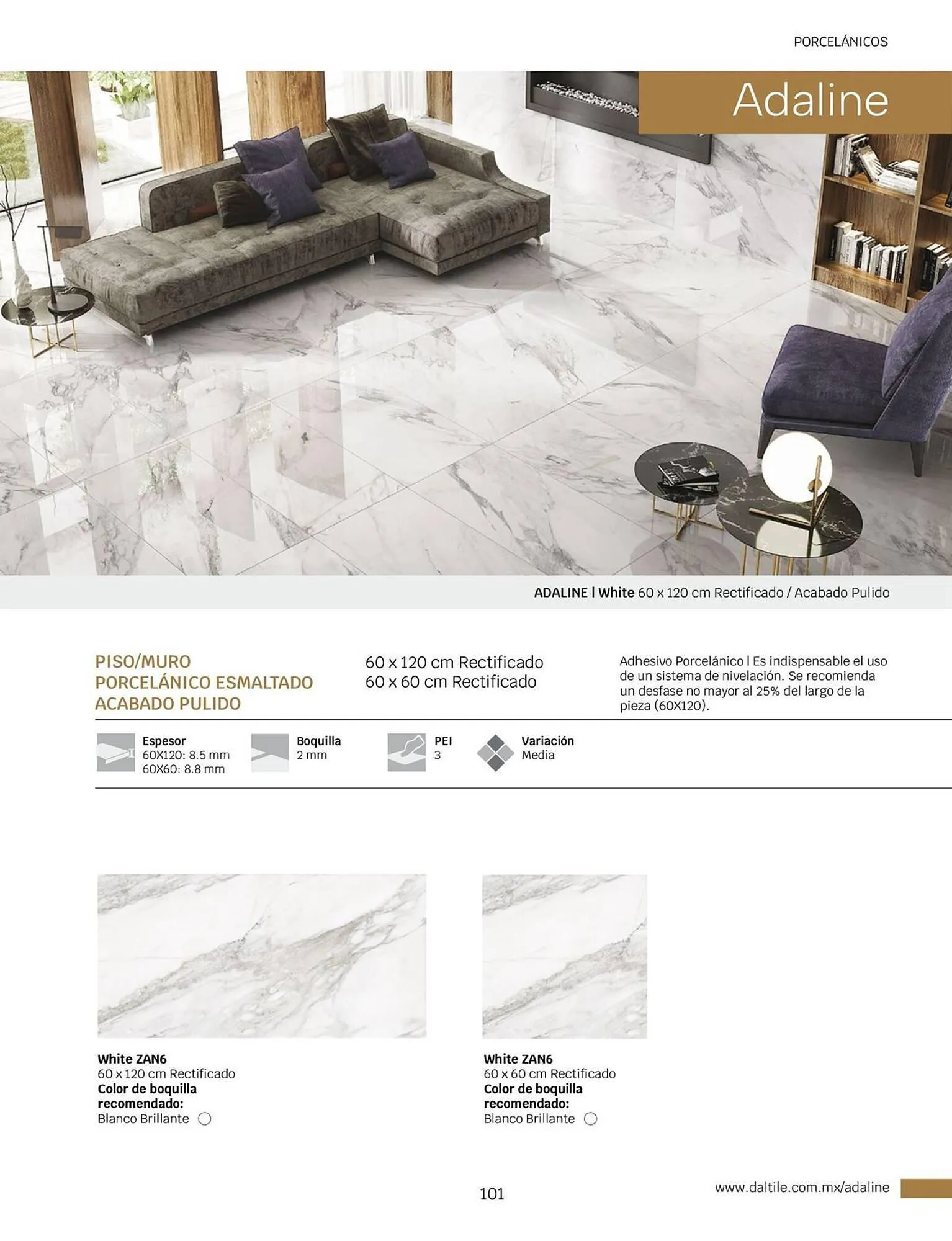 Catálogo de Catálogo Daltile 1 de enero al 31 de diciembre 2024 - Pagina 101