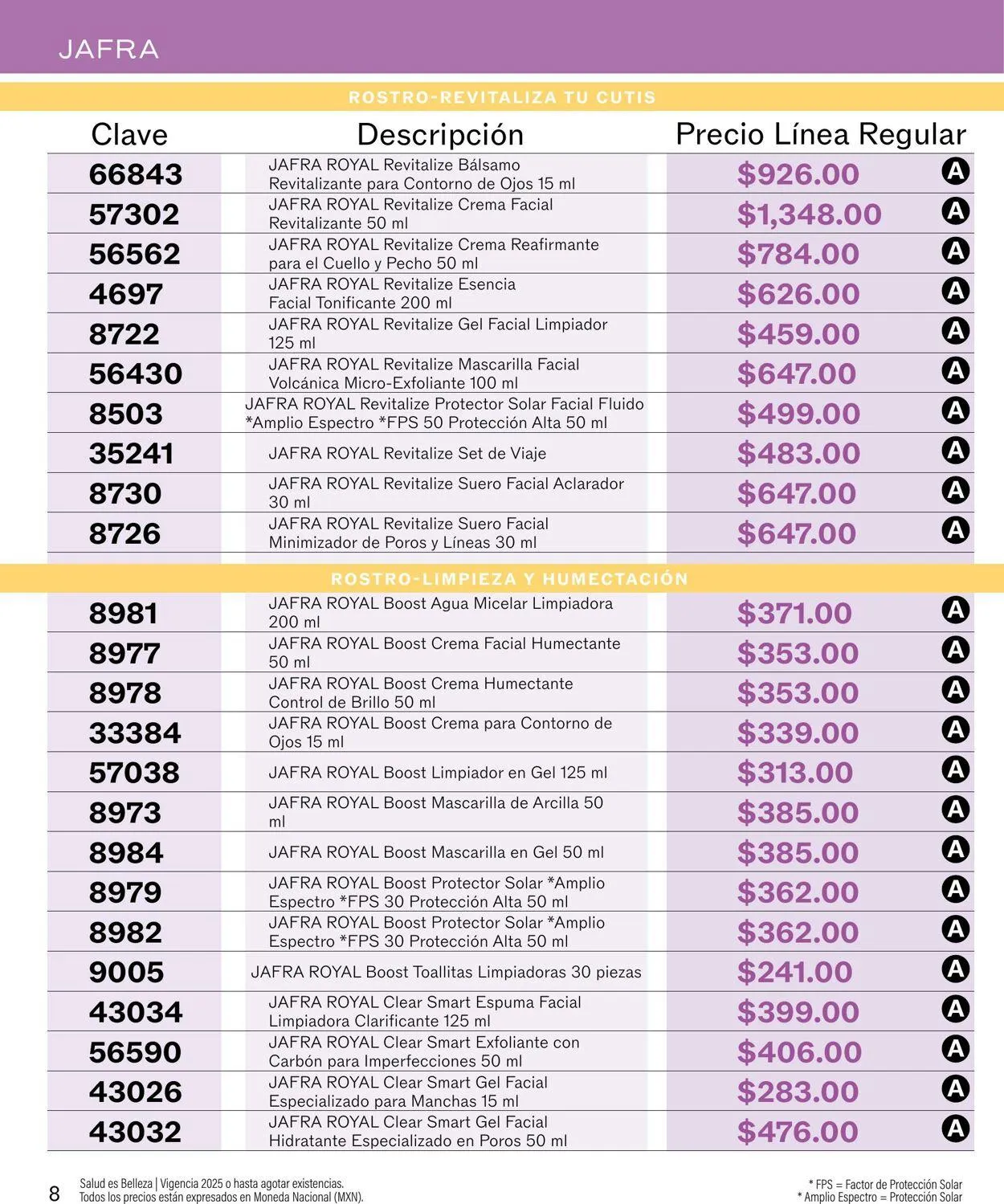 Catálogo de Jafra Oferta actual 12 de marzo al 26 de marzo 2025 - Pagina 8