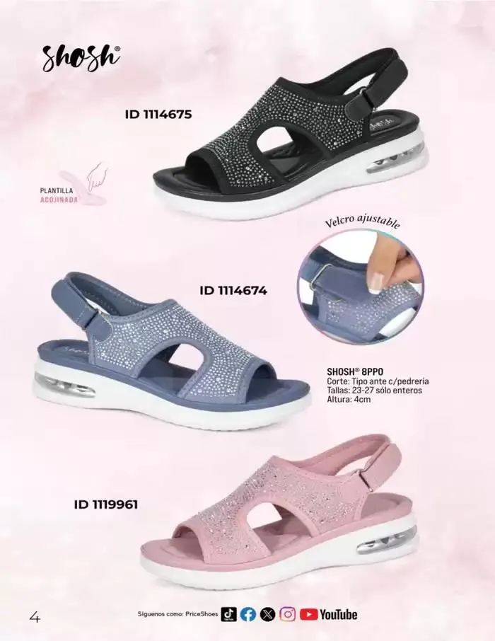 Catálogo de SANDALIAS | CONFORT | 2025 | 1E 11 de marzo al 31 de agosto 2025 - Pagina 4