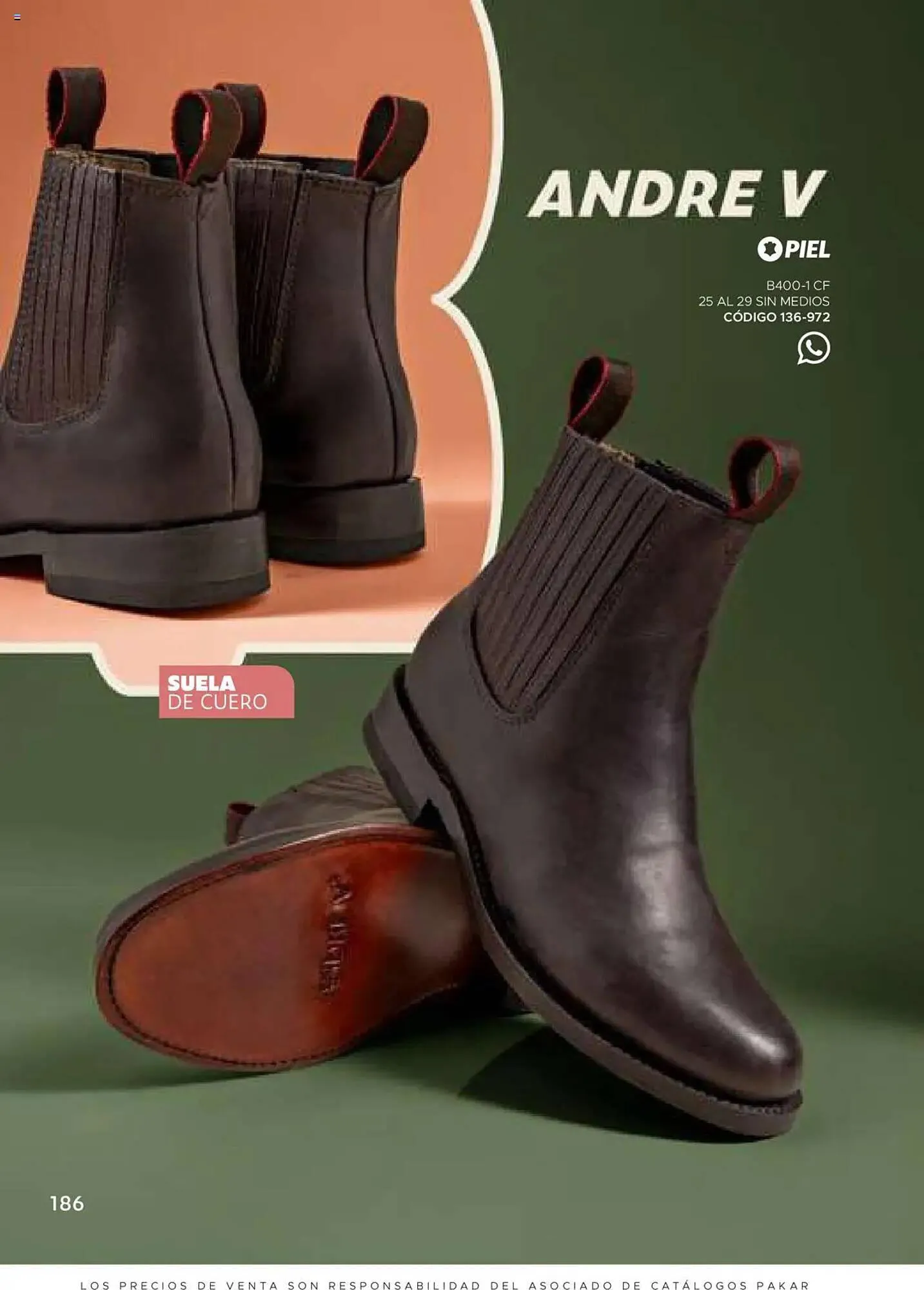 Catálogo de Catálogo SC Pakar 24 de julio al 1 de enero 2026 - Pagina 186