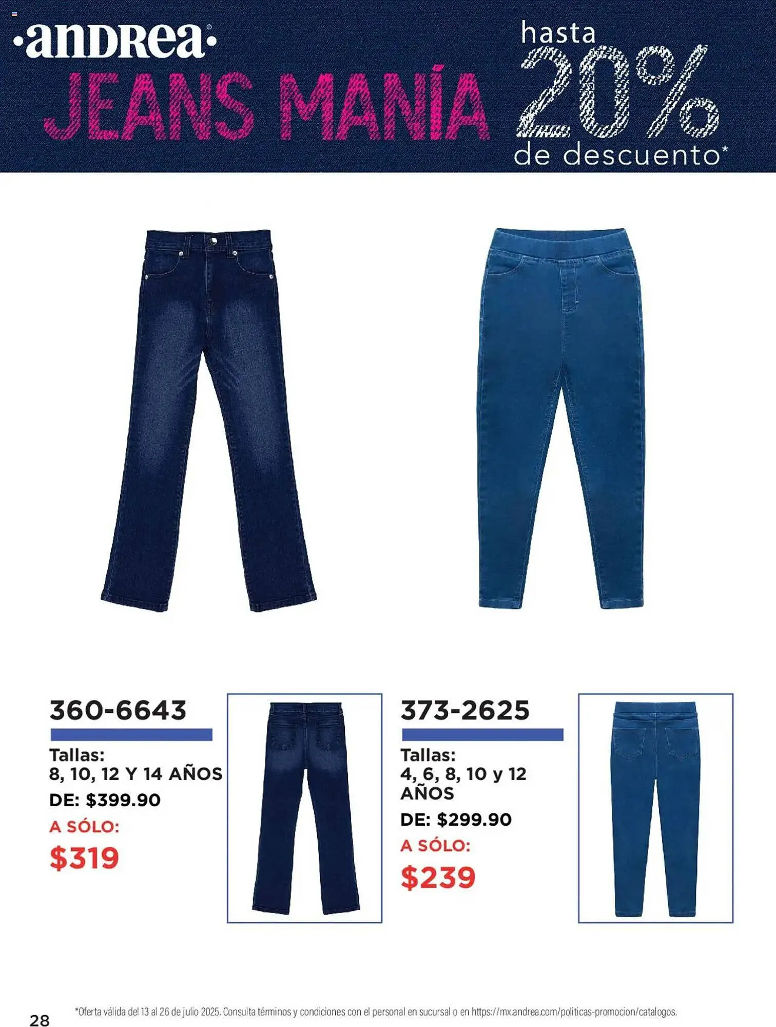 Catálogo de Catálogo Andrea 13 de julio al 27 de julio 2025 - Pagina 28