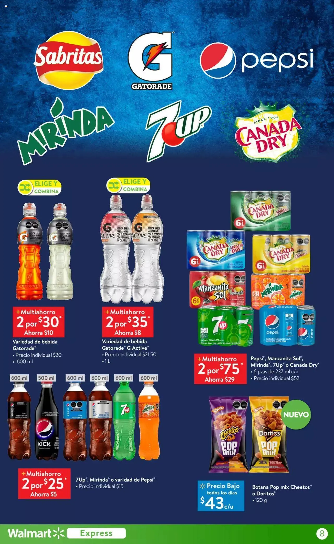 Catálogo de Walmart Express folleto 19 de julio al 8 de agosto 2023 - Pagina 8