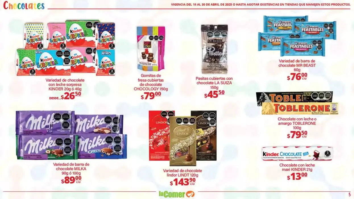 Catálogo de La Comer Dia del Niño 18 de abril al 30 de abril 2025 - Pagina 5