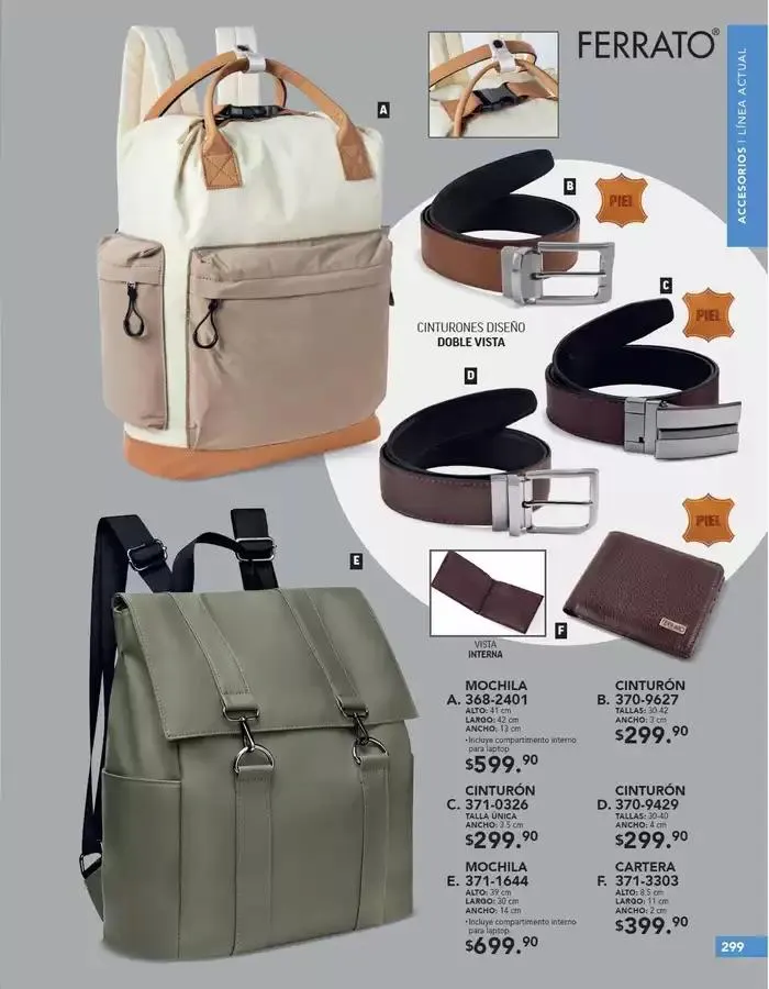 Catálogo de ANDREA | ACCESORIOS CABALLERO 26 de enero al 24 de mayo 2025 - Pagina 9