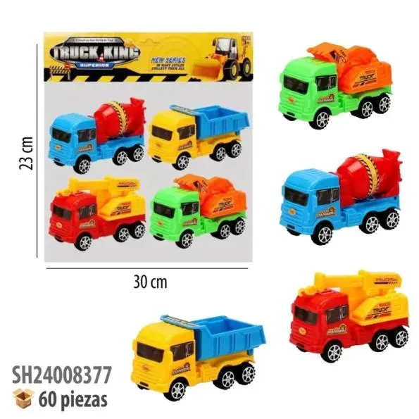 VEHICULOS 4 PIEZAS FRICCION