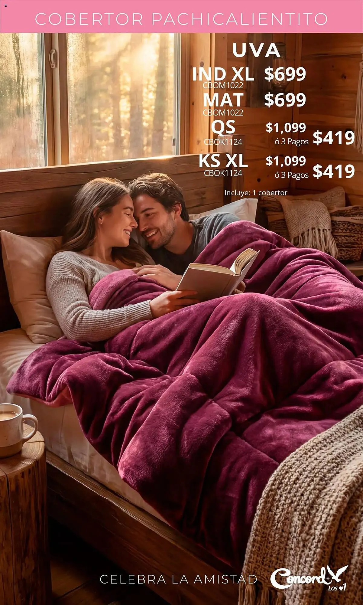 Catálogo de Catálogo Colchas Concord 1 de febrero al 21 de febrero 2026 - Pagina 19