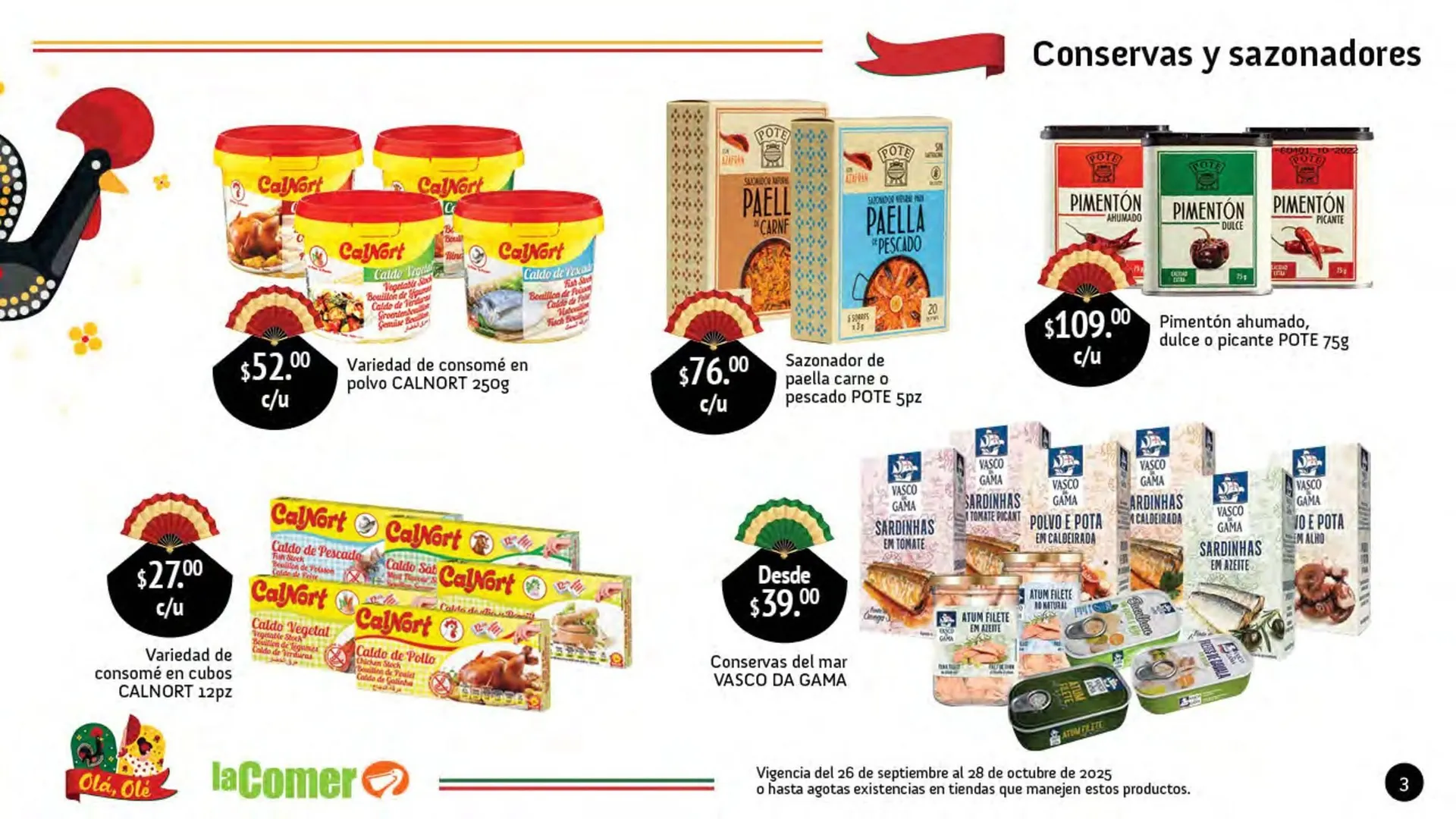 Catálogo de Folleto La Comer 26 de septiembre al 28 de octubre 2025 - Pagina 3