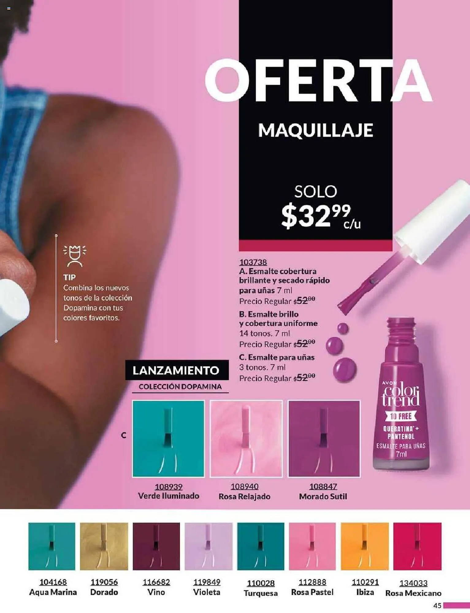 Catálogo de Catálogo Avon 24 de febrero al 4 de abril 2024 - Pagina 45