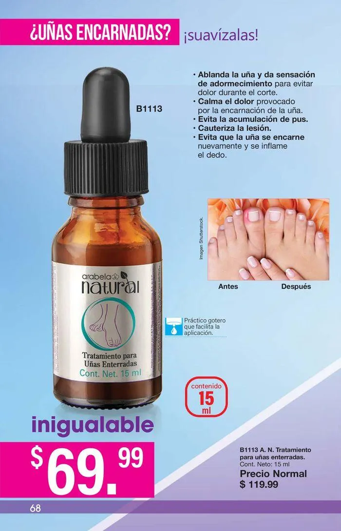 Catálogo de Arabela Campaña 20 29 de agosto al 19 de septiembre 2024 - Pagina 68