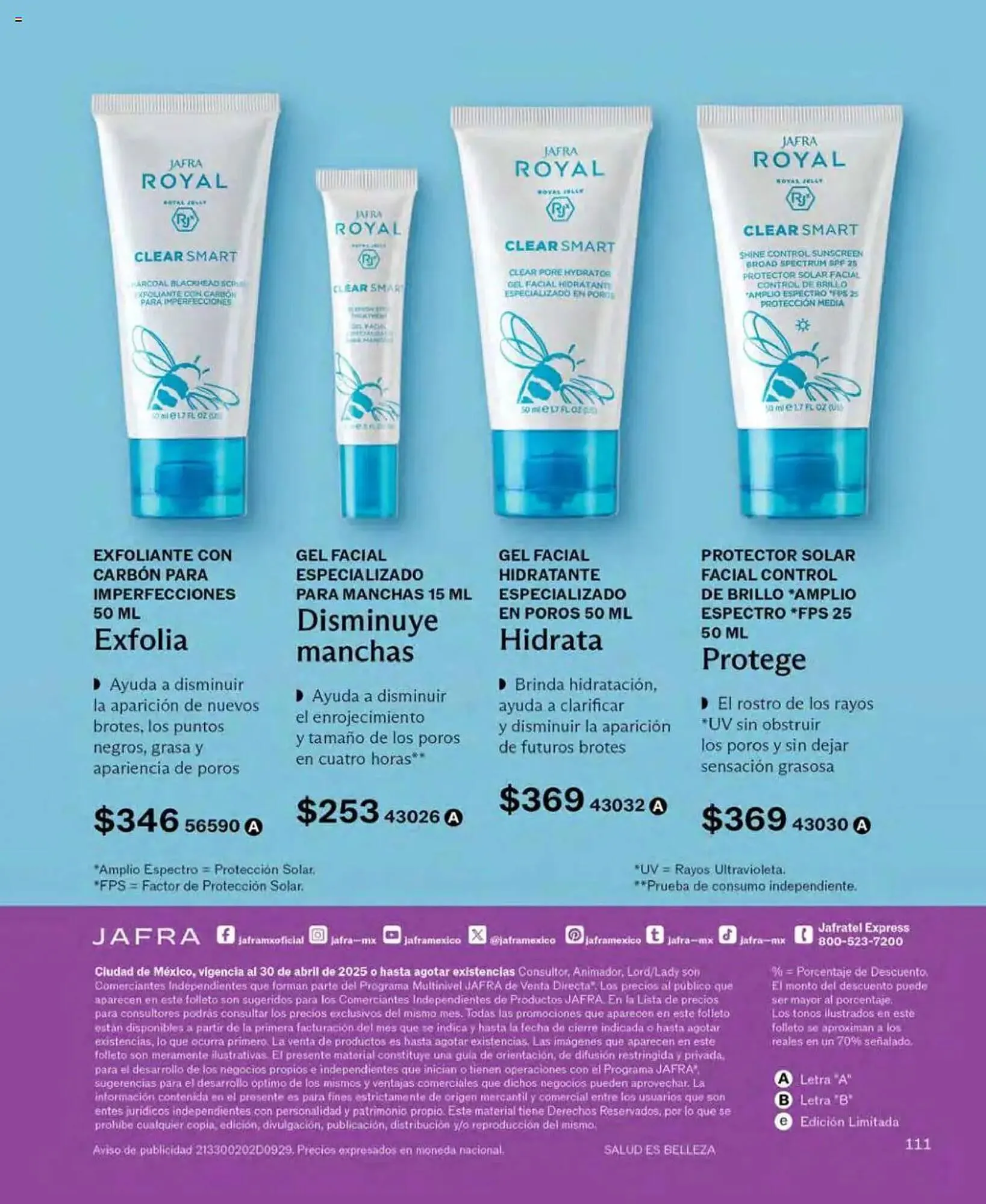 Catálogo de Catálogo Jafra 1 de abril al 11 de mayo 2025 - Pagina 111