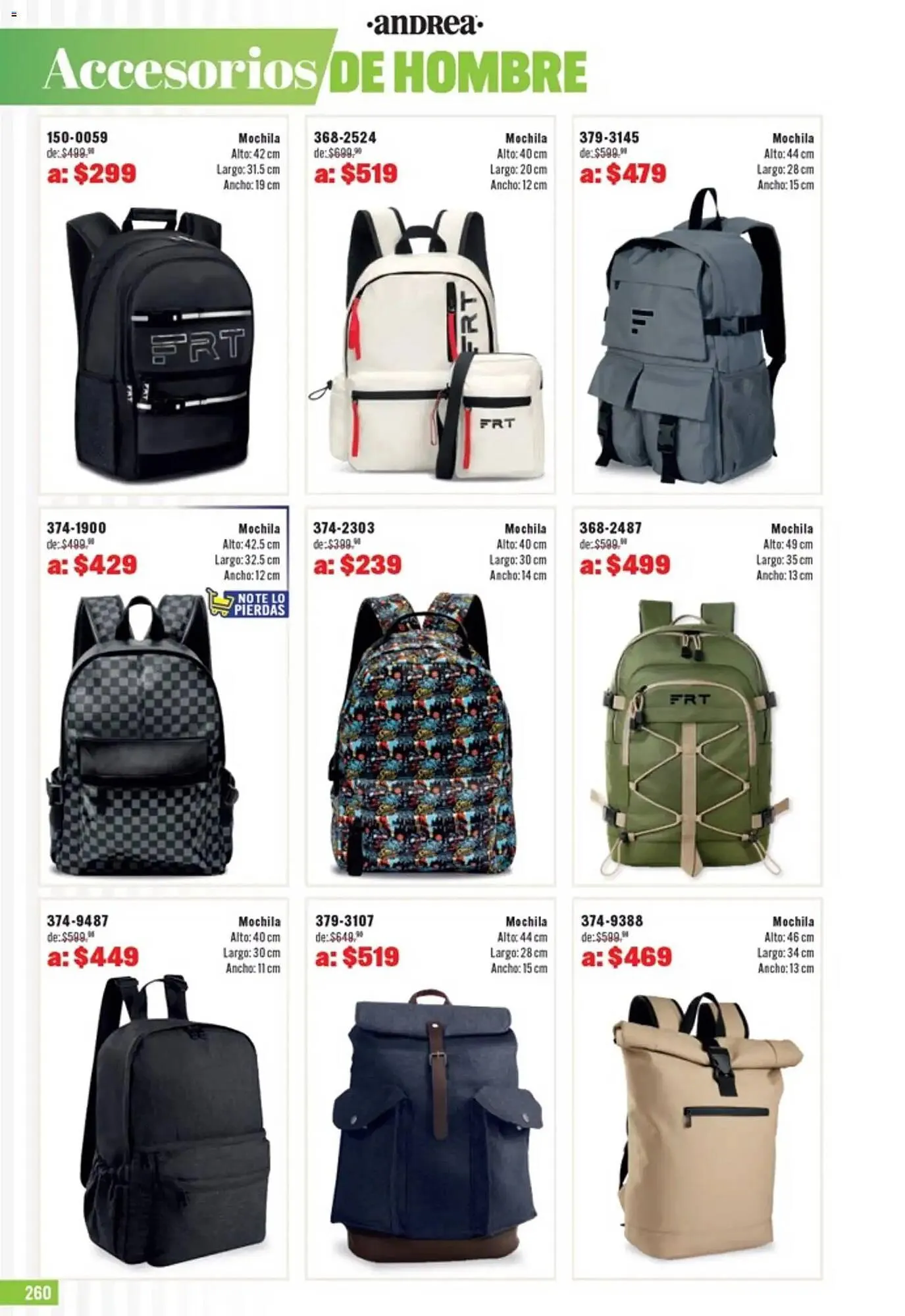 Catálogo de Catálogo Andrea 5 de abril al 2 de mayo 2026 - Pagina 260