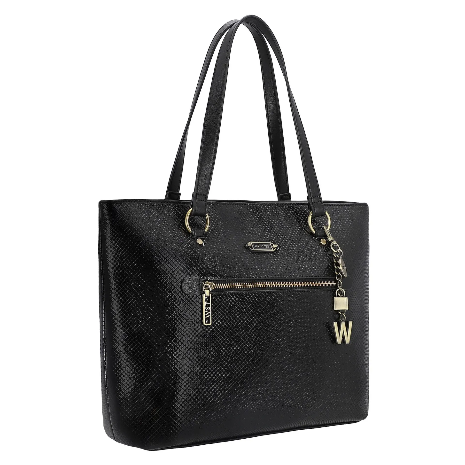 Bolsa Tote Appoline Crabapple Sintetico Negro Westies