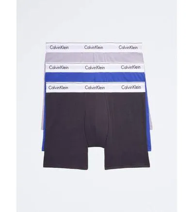 Bóxers Calvin Klein Modern Cotton Paquete de 3 Hombre Multicolor