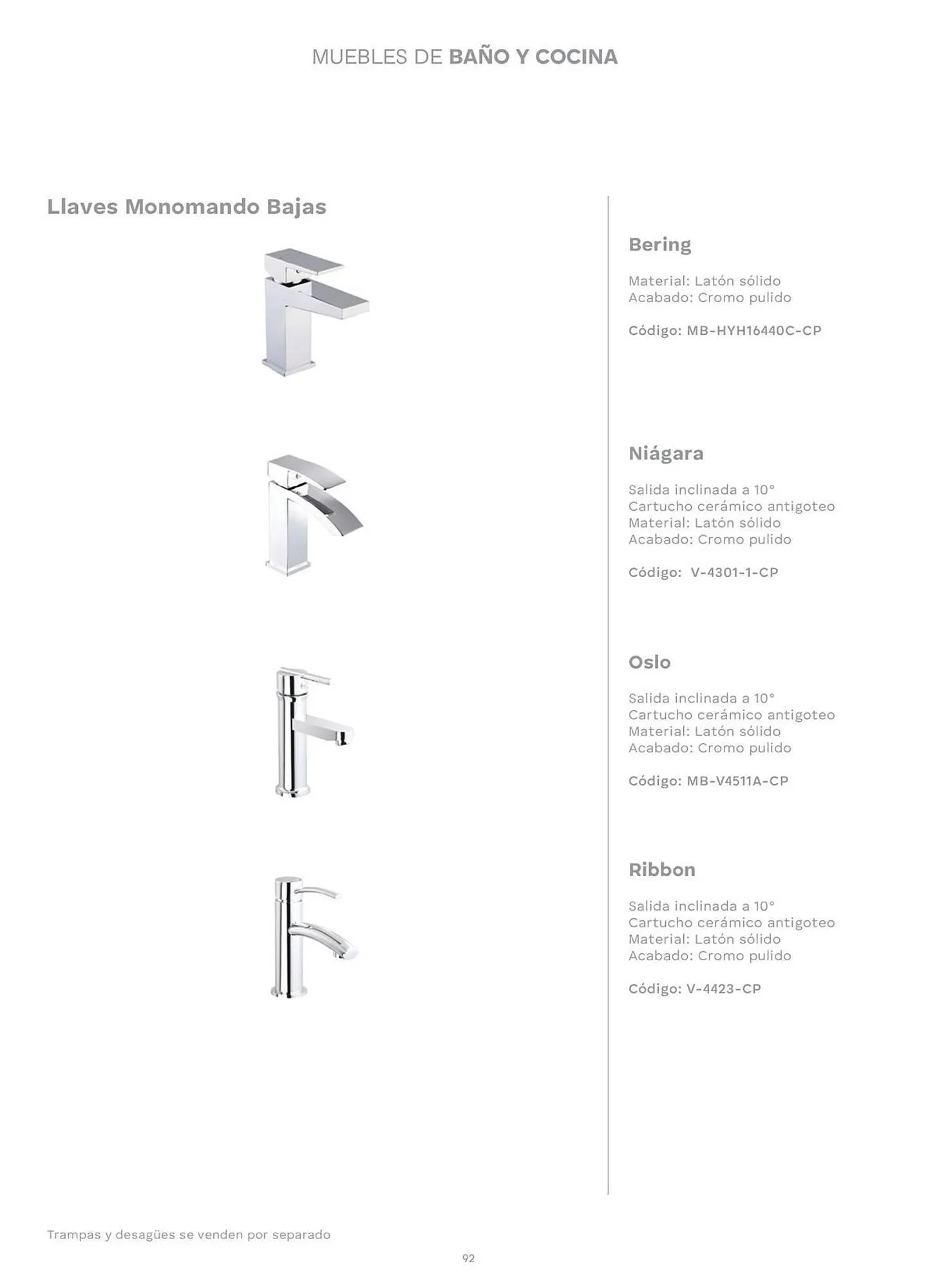 Catálogo de Catálogo Interceramic 3 de octubre al 3 de octubre 2026 - Pagina 92