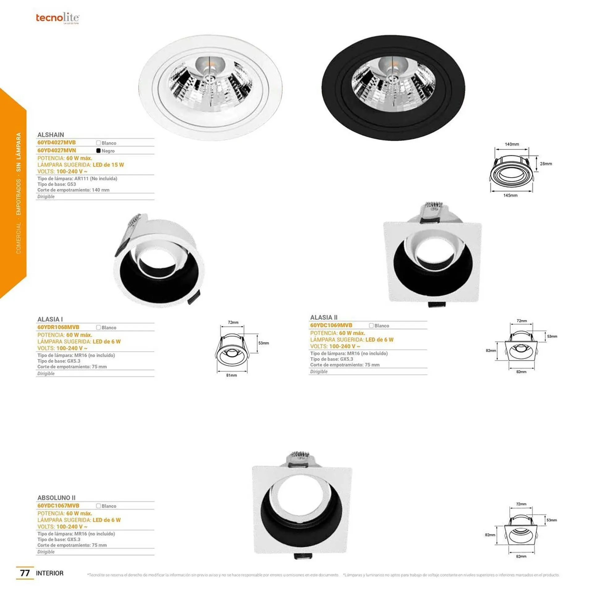 Catálogo de Catálogo Tecnolite 27 de junio al 31 de diciembre 2025 - Pagina 35