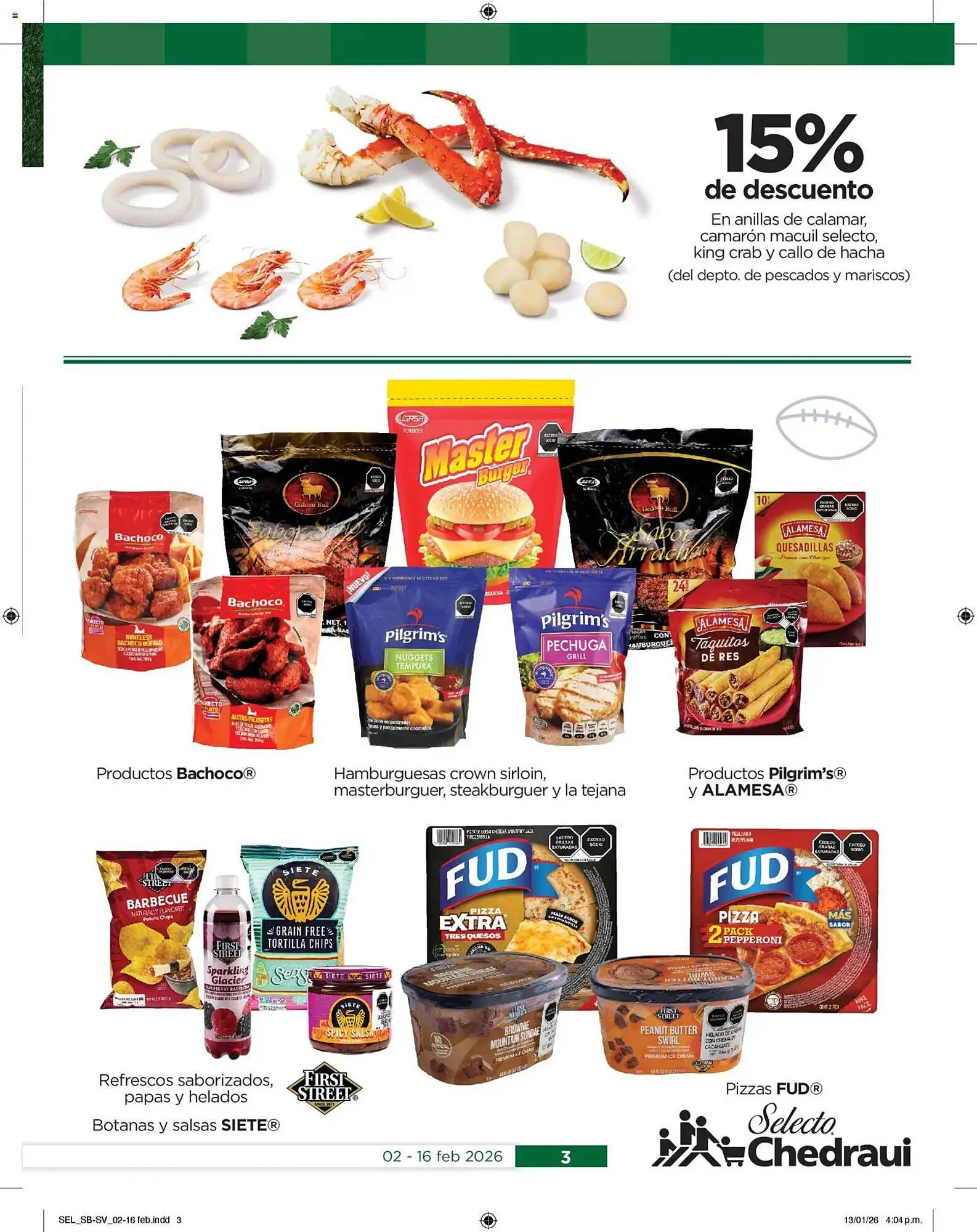 Catálogo de Folleto Chedraui 2 de febrero al 16 de febrero 2026 - Pagina 3