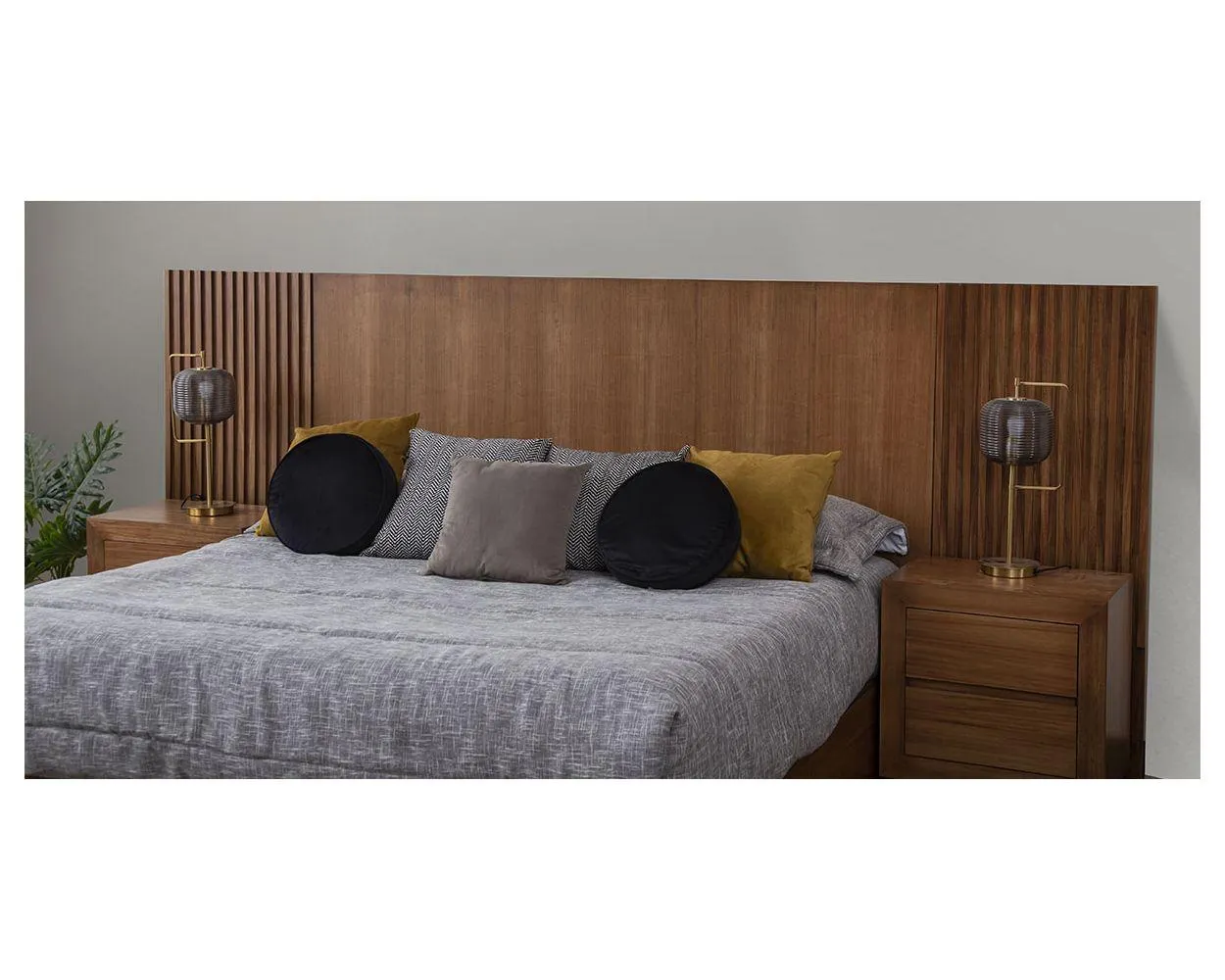 Cabecera King Size Citara Café