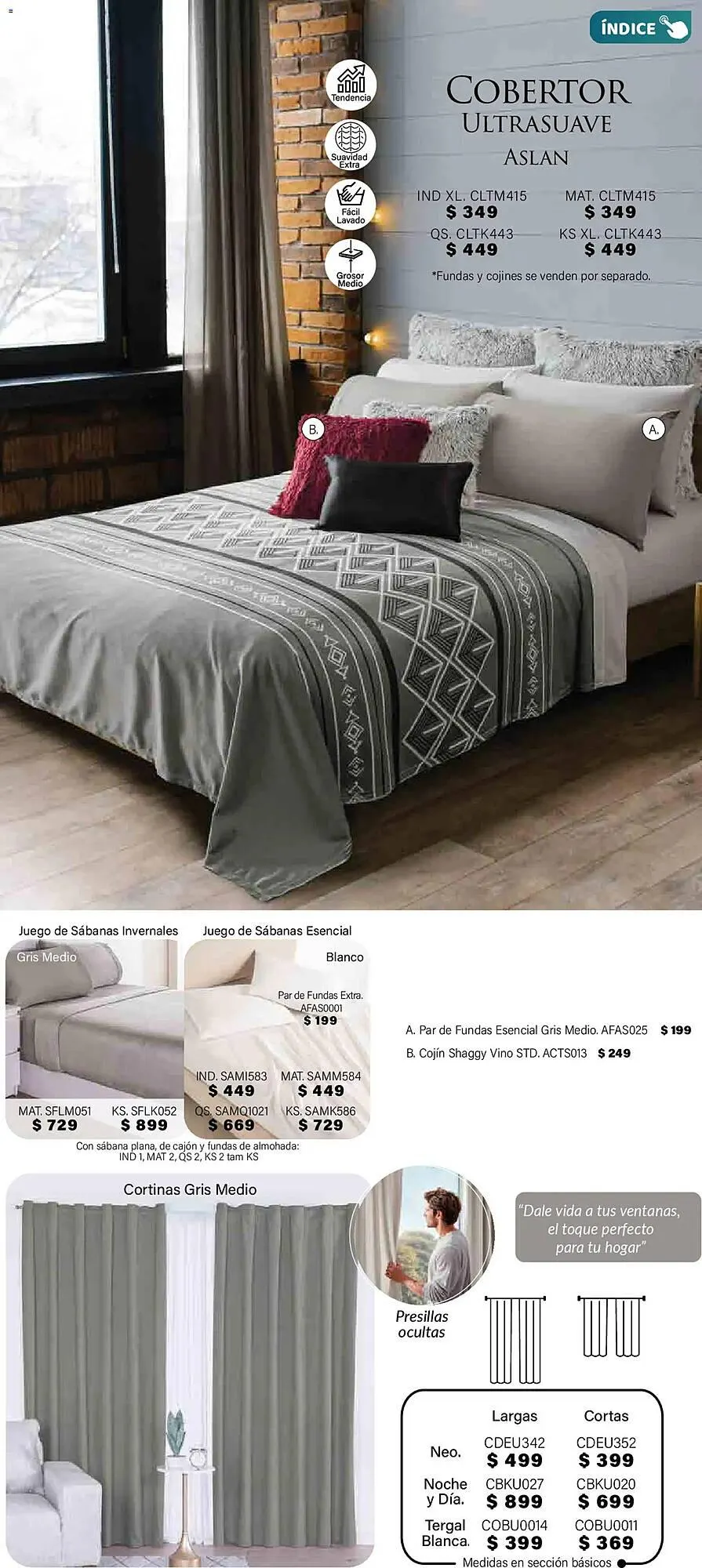 Catálogo de Catálogo Colchas Concord 1 de noviembre al 1 de febrero 2026 - Pagina 393