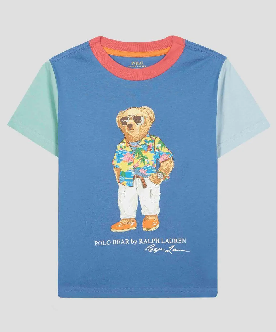 Playera de cuello redondo y manga corta Niño