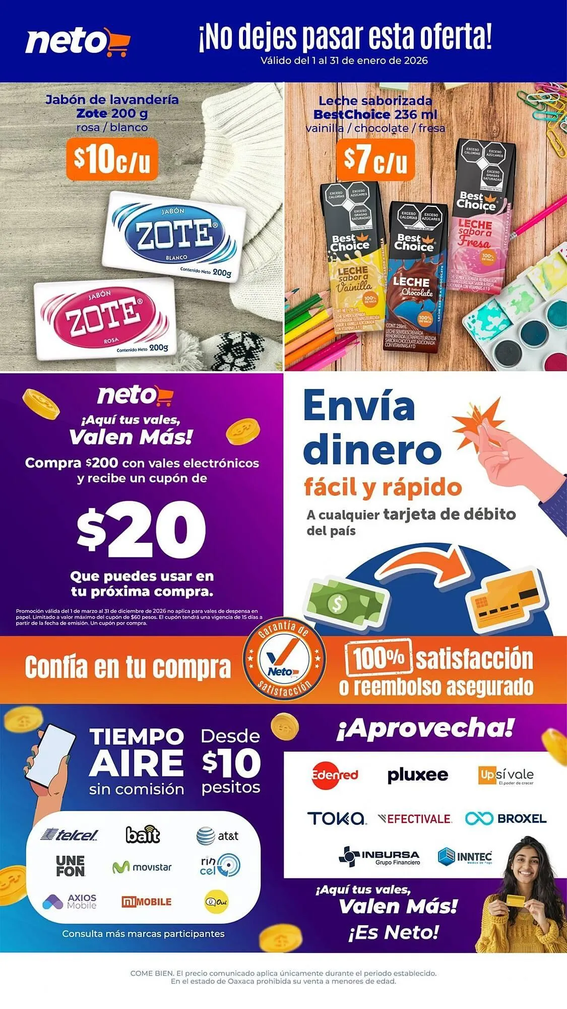 Catálogo de Folleto Tiendas Neto 1 de enero al 31 de enero 2026 - Pagina 8