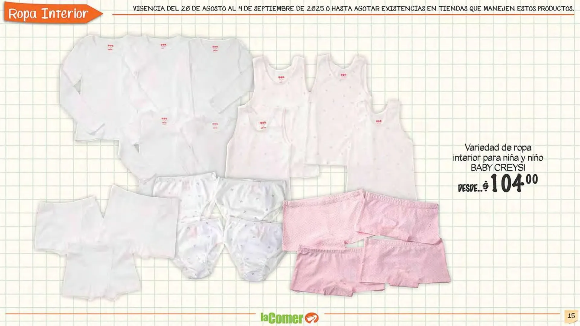 Catálogo de Catálogo La Comer 20 de agosto al 4 de septiembre 2025 - Pagina 15