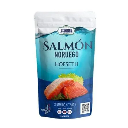 Porción de Salmón La Sanitaria Noruego 500 g
